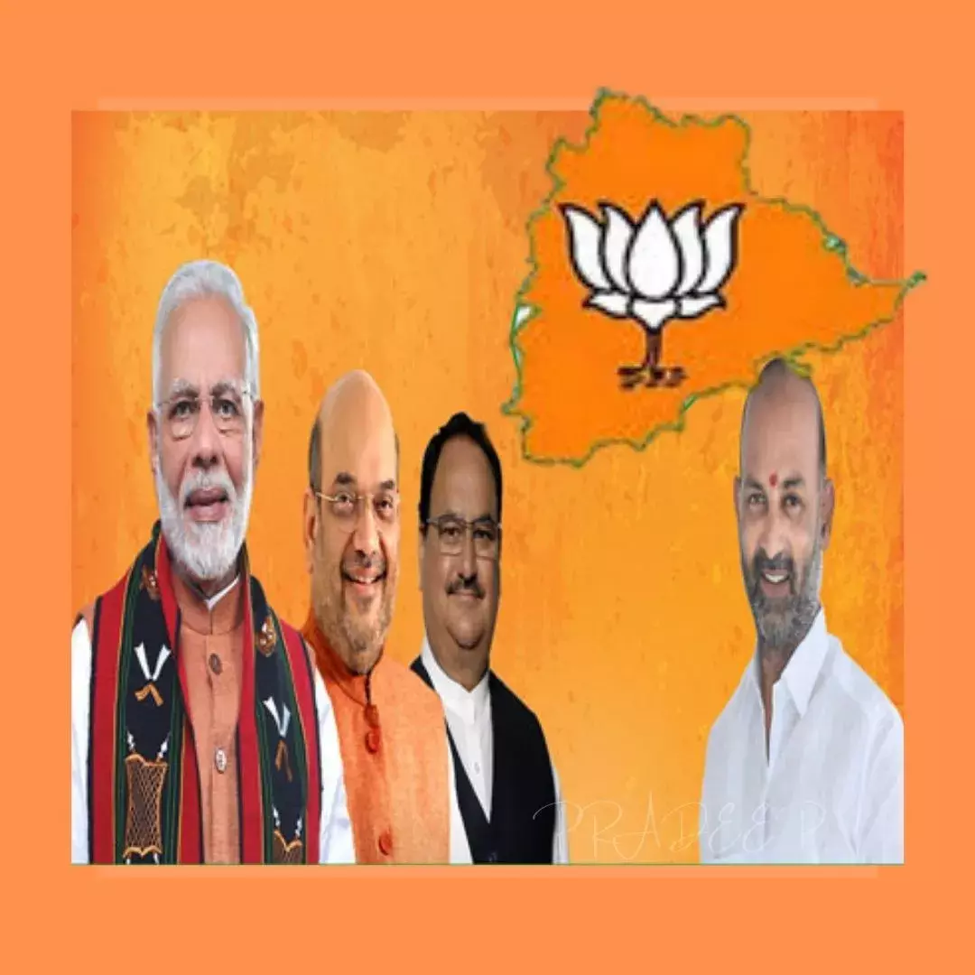 BJPs target Telangana: తెలంగాణలో బీజేపీ టార్గెట్ 90 ధైర్యమేంటి...