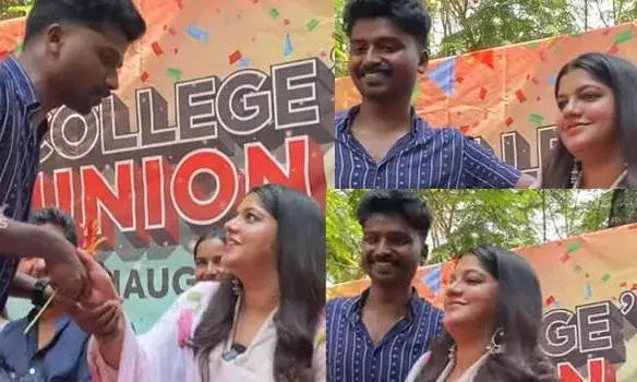 Aparna Balamurali: విద్యార్థిపై వేటు... Aparna Balamurali: విద్యార్థిపై వేటు...