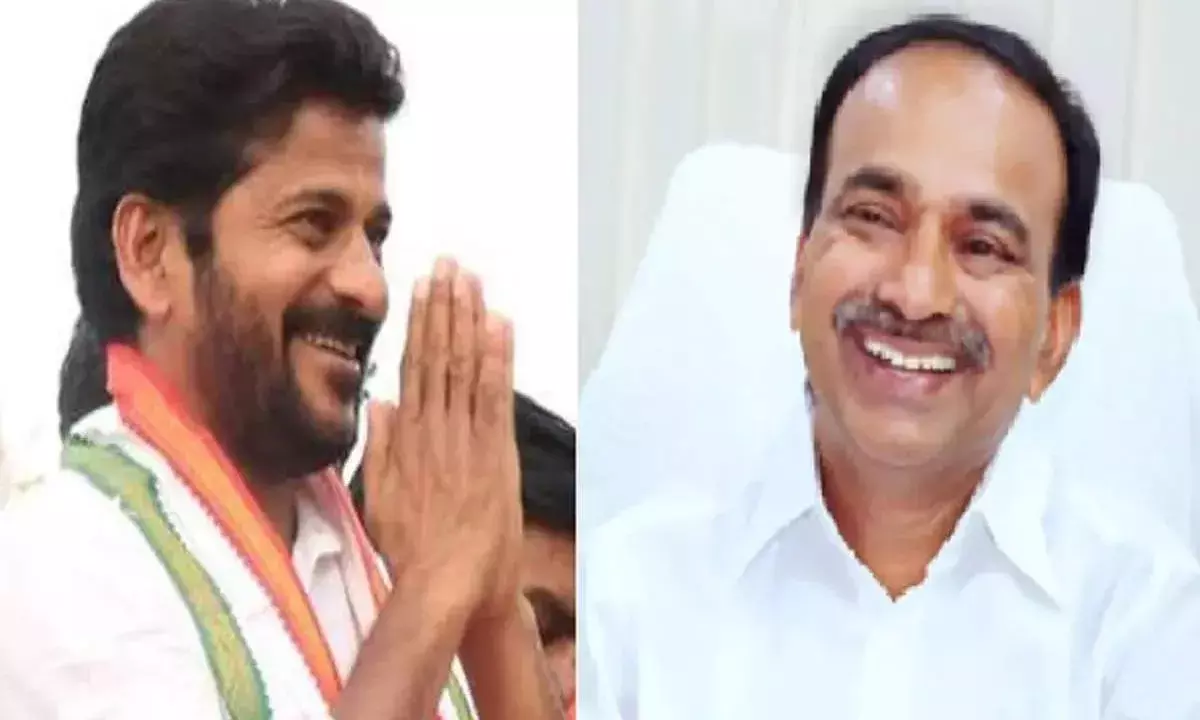 Telangana: ఈటల లక్ష్యం అక్కడ నిరవేరడంలేదు: రేవంత్రెడ్డి Telangana: ఈటల లక్ష్యం అక్కడ నిరవేరడంలేదు: రేవంత్రెడ్డి
