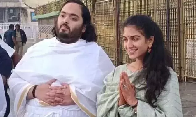 Tirumala : శ్రీవారిని దర్శించుకున్న అనంత్ అంబానీ