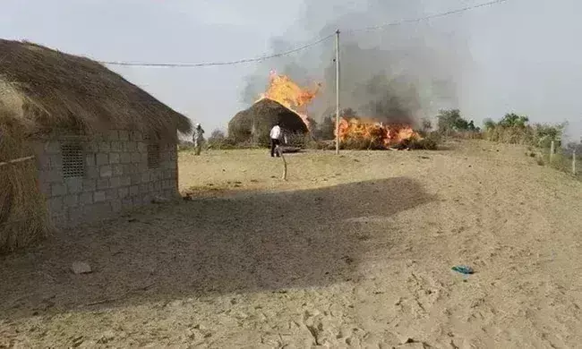 Rajasthan: కూలిన యుద్ధ విమానాలు Rajasthan: కూలిన యుద్ధ విమానాలు