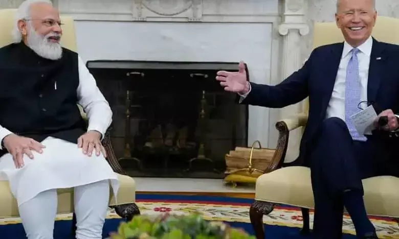 US: మోదీకి బైడెన్ ఆహ్వానం... US: మోదీకి బైడెన్ ఆహ్వానం...