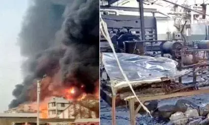 Crime: చిక్కడపల్లిలో అగ్నిప్రమాదం Crime: చిక్కడపల్లిలో అగ్నిప్రమాదం
