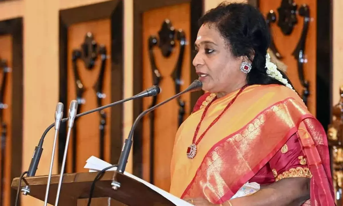 Editorial: స్వరం మార్చిన తమిళసై...