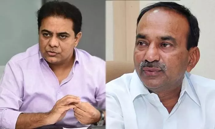 Eetela Rajender: పిలిస్తే కదా వచ్చేది : కేటీఆర్ కు ఈటల జవాబు Eetela Rajender: పిలిస్తే కదా వచ్చేది : కేటీఆర్ కు ఈటల జవాబు