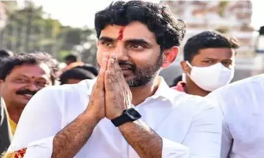 Nara Lokesh : యువగళం వంద కిలోమీటర్లు పూర్తి Nara Lokesh : యువగళం వంద కిలోమీటర్లు పూర్తి