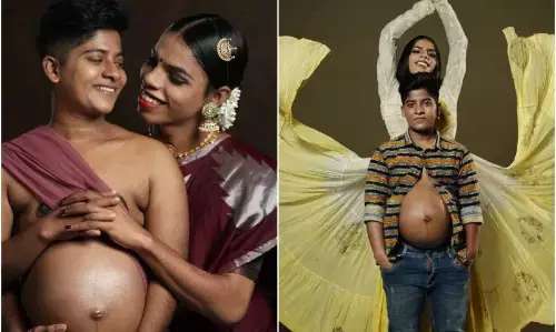Kerala Trans Couple: తండ్రి గర్భధారణ