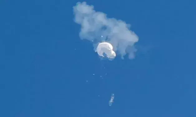 Chinese SPY Balloon : చైనా బెలూన్ ను కూల్చేసిన అమెరికా Chinese SPY Balloon : చైనా బెలూన్ ను కూల్చేసిన అమెరికా
