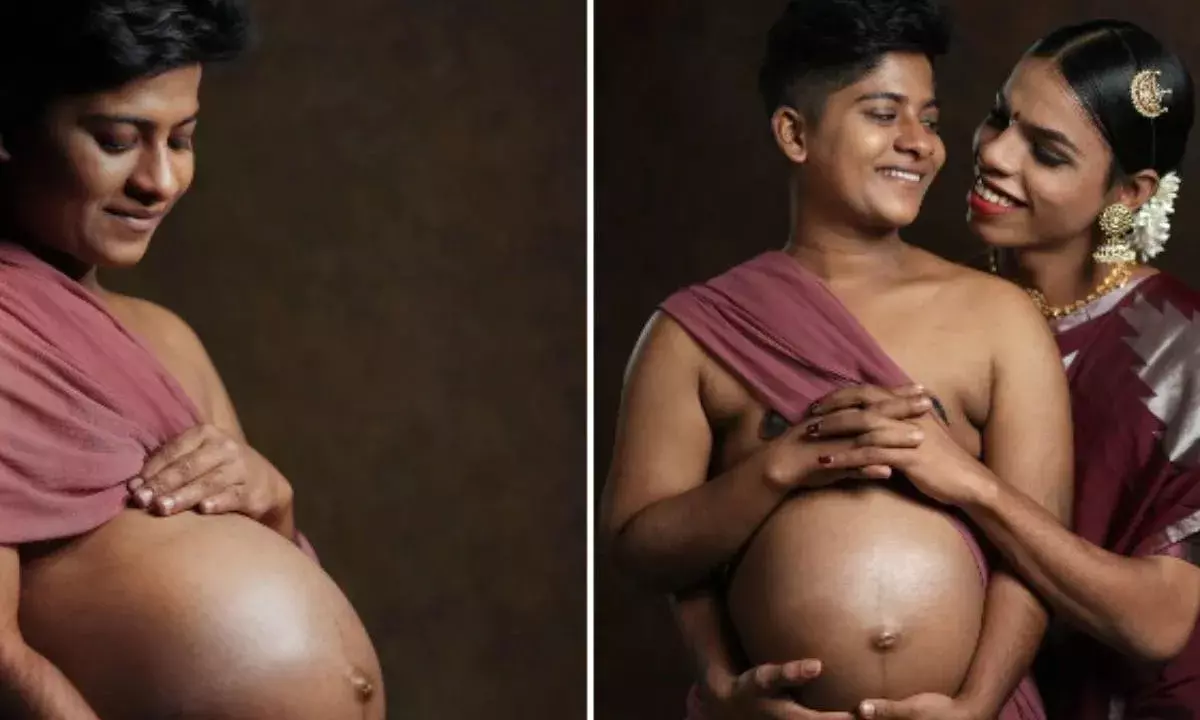 Kerala: పండంటి బిడ్డకు జన్మనిచ్చిన తండ్రి...