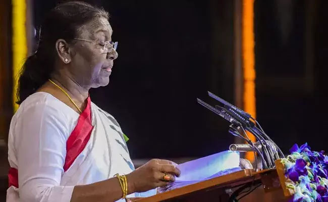 President Murmu: కాలేజీ రోజుల్ని గుర్తు చేసుకుని.. ముర్ము ఎమోషన్‌