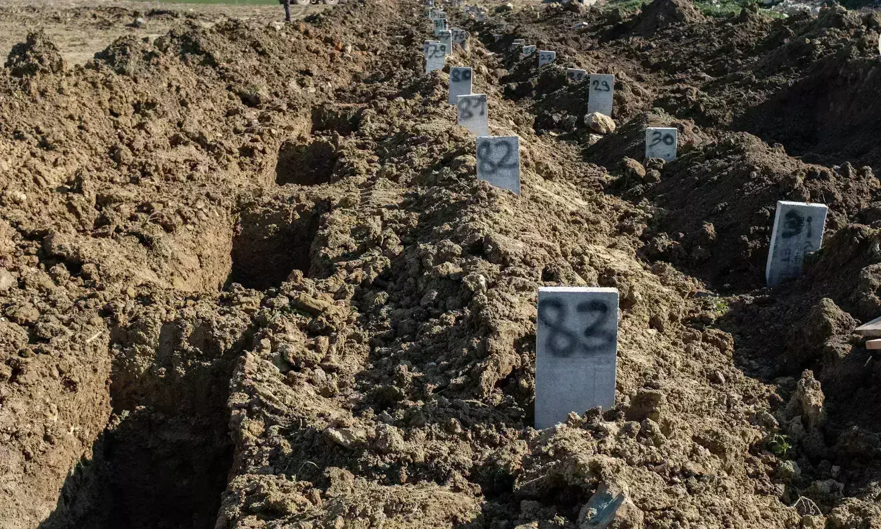Turkey Mass Grave: శ్మశానవాటికలు సరిపోవడంలేదు...