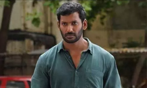 Cinema : షూటింగ్ లో విశాల్ కు మరోసారి ప్రమాదం Cinema : షూటింగ్ లో విశాల్ కు మరోసారి ప్రమాదం