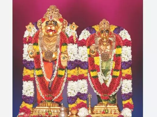 Yadadri : వైభవంగా లక్ష్మీనరసింహస్వామి బ్రహ్మోత్సవాలు Yadadri : వైభవంగా లక్ష్మీనరసింహస్వామి బ్రహ్మోత్సవాలు