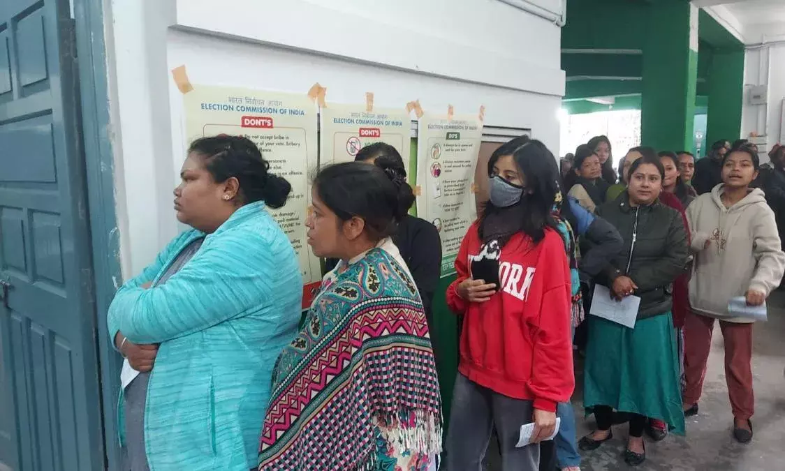 Meghalaya Elections: 26 శాతం పూర్తయిన ఓటింగ్ Meghalaya Elections: 26 శాతం పూర్తయిన ఓటింగ్