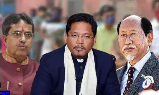 North East : త్రిపుర, నాగాలాండ్ లో బీజేపీ హవా, హంగ్ దిశగా మేఘాలయ North East : త్రిపుర, నాగాలాండ్ లో బీజేపీ హవా, హంగ్ దిశగా మేఘాలయ