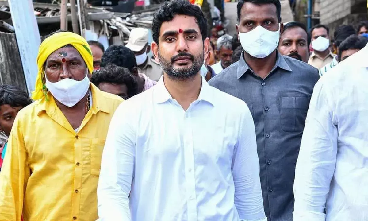 Yuvagalam: 34వ రోజుకు చేరుకున్న యువగళం Yuvagalam: 34వ రోజుకు చేరుకున్న యువగళం