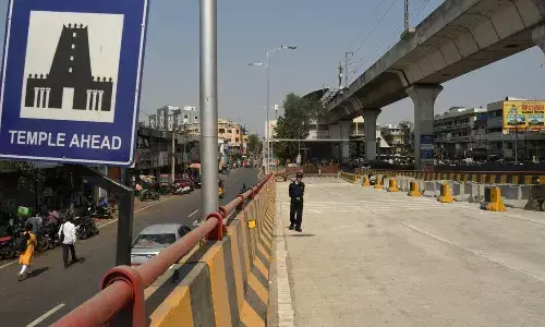 TS: ఎల్చీనగర్‌ లో ఉద్రిక్తత..ప్లై ఓవర్‌ను ప్రారంభించేందుకు వచ్చిన కాంగ్రెస్‌ నేతలు