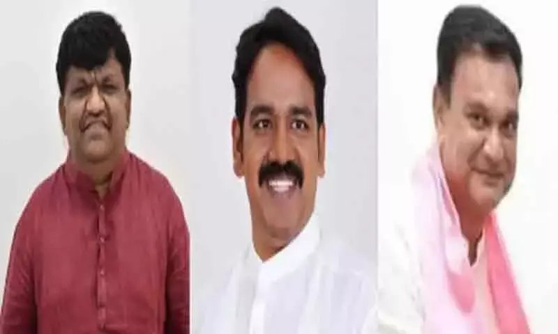 Telangana: దేశపతి , చల్లా , నవీన్ల నామినేషన్ దాఖలు Telangana: దేశపతి , చల్లా , నవీన్ల నామినేషన్ దాఖలు