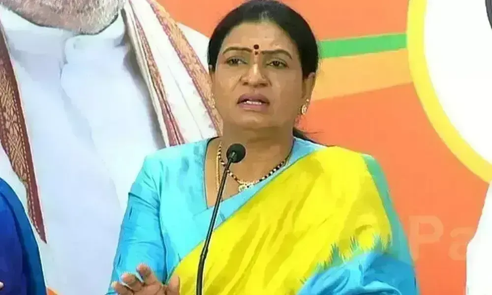 Telangana: మహిళలను అణగదొక్కుతున్నారు: డీకే అరుణ Telangana: మహిళలను అణగదొక్కుతున్నారు: డీకే అరుణ