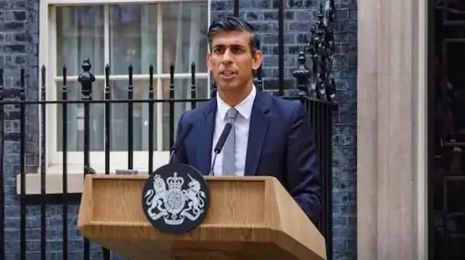 UK : జోబైడెన్, ఆంథోనీ అల్బేనీస్ తో రిషి సునక్ భేటీ