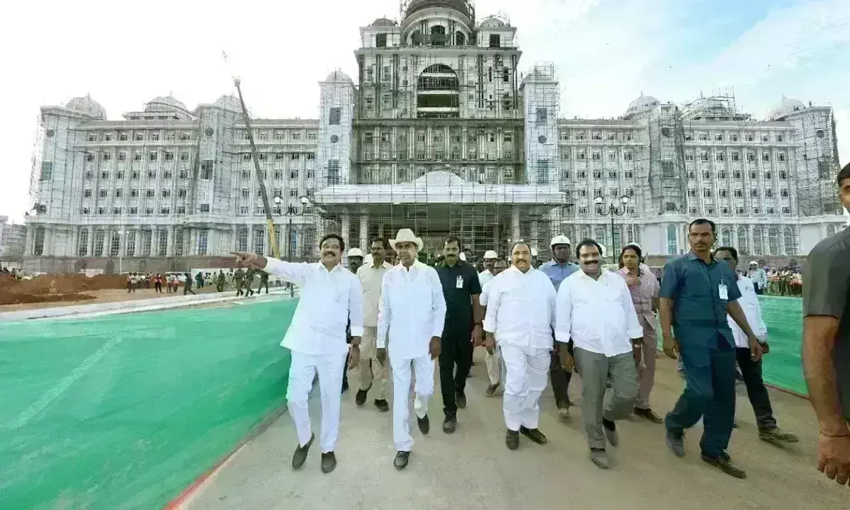 Telangana: కొత్త సెక్రటేరియట్కు ముహూర్తం ఫిక్స్ Telangana: కొత్త సెక్రటేరియట్కు ముహూర్తం ఫిక్స్