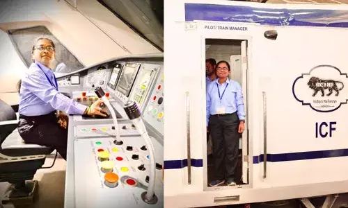 First woman loco pilot: వందే భారత్ ఎక్స్ప్రెస్ను నడుపుతున్న తొలి మహిళా లోకో పైలట్.. First woman loco pilot: వందే భారత్ ఎక్స్ప్రెస్ను నడుపుతున్న తొలి మహిళా లోకో పైలట్..