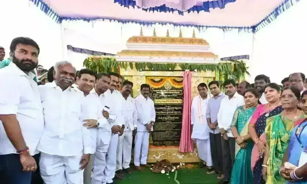 TS: నాగమడుగు ఎత్తిపోతలకు కేటీఆర్‌ శంఖుస్థాపన