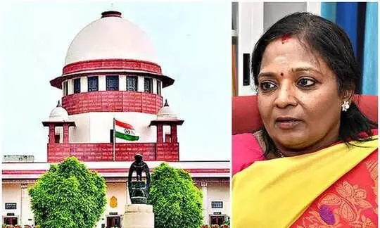 Telangana: గవర్నర్కు వ్యతిరేకంగా సుప్రీంలో పిటిషన్ Telangana: గవర్నర్కు వ్యతిరేకంగా సుప్రీంలో పిటిషన్