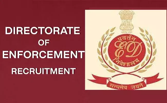 ED Recruitment 2023: ఎన్ఫోర్స్మెంట్ డైరెక్టరేట్లో ఉద్యోగాలు.. జీతం రూ.81100 ED Recruitment 2023: ఎన్ఫోర్స్మెంట్ డైరెక్టరేట్లో ఉద్యోగాలు.. జీతం రూ.81100