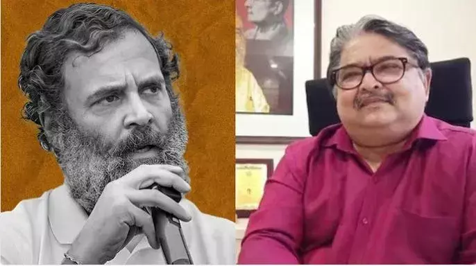 National : రాహుల్ గాంధీ క్షమాపణ చెప్పాలి : వీర్ సావర్కర్ మనవడు