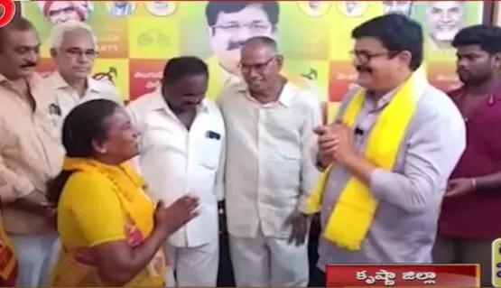 AP : టీడీపీలో చేరిన వైసీపీ కేడర్ AP : టీడీపీలో చేరిన వైసీపీ కేడర్