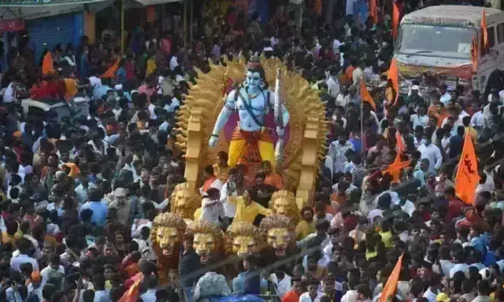 శ్రీరామ నవమి వేడుకలకు ముస్తాబైన భాగ్యనగరం శ్రీరామ నవమి వేడుకలకు ముస్తాబైన భాగ్యనగరం