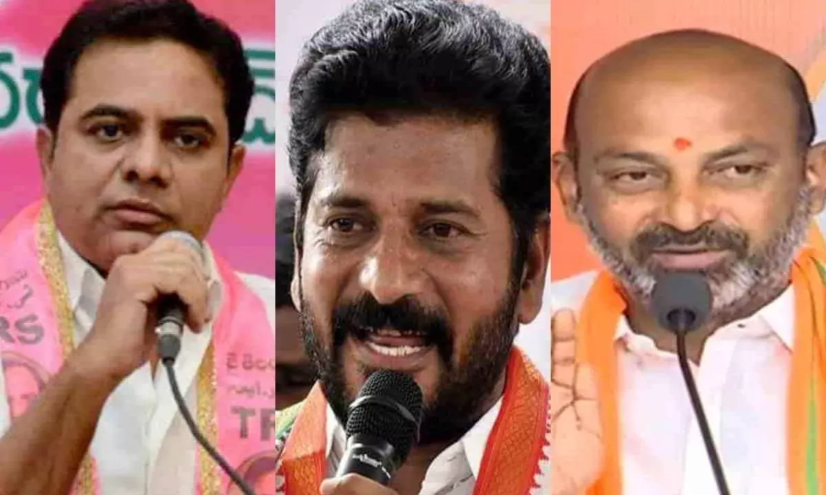 బండి vs కేటీఆర్‌ల ట్వీట్‌ వార్‌ కౌంటర్‌ ఇచ్చిన కాంగ్రెస్‌