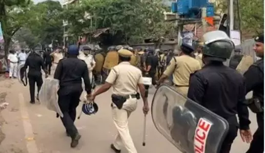 West Bengal : హౌరాలో ఉద్రిక్త పరిస్థితులు West Bengal : హౌరాలో ఉద్రిక్త పరిస్థితులు