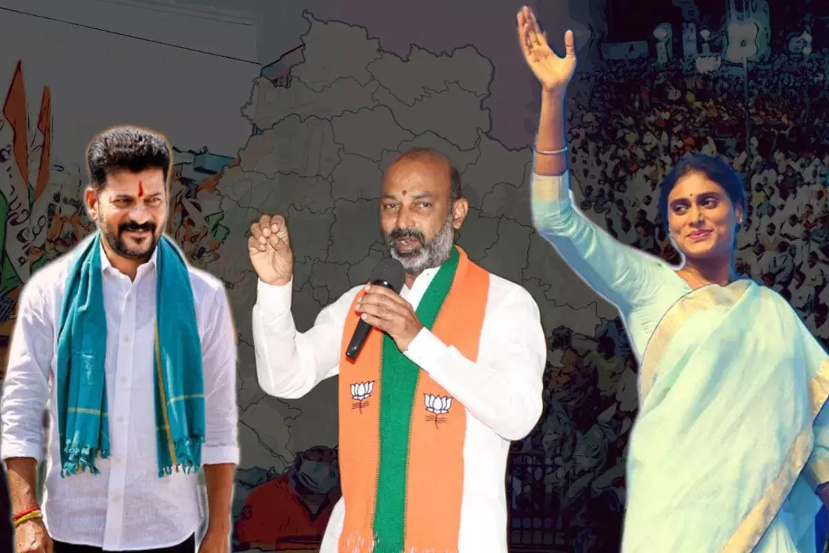 TS : బండి సంజయ్, రేవంత్ లకు వైఎస్ షర్మిల ఫోన్ TS : బండి సంజయ్, రేవంత్ లకు వైఎస్ షర్మిల ఫోన్