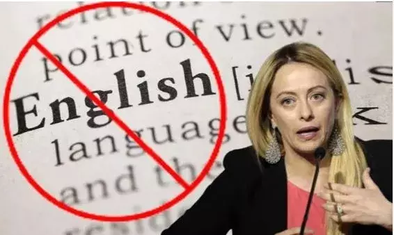 Italy : ఇంగ్లీష్ భాషపై ఇటలీ ఉక్కుపాదం..!