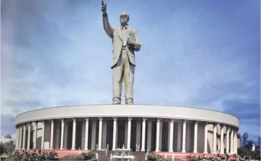 TS : ట్యాంక్ బండ్ మణిహారం.. 125 అడుగుల అంబేడ్కర్ విగ్రహం