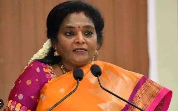 Hyderabad : బాలకృష్ణకు నా భర్త పెద్ద ఫ్యాన్ : తమిళిసై Hyderabad : బాలకృష్ణకు నా భర్త పెద్ద ఫ్యాన్ : తమిళిసై