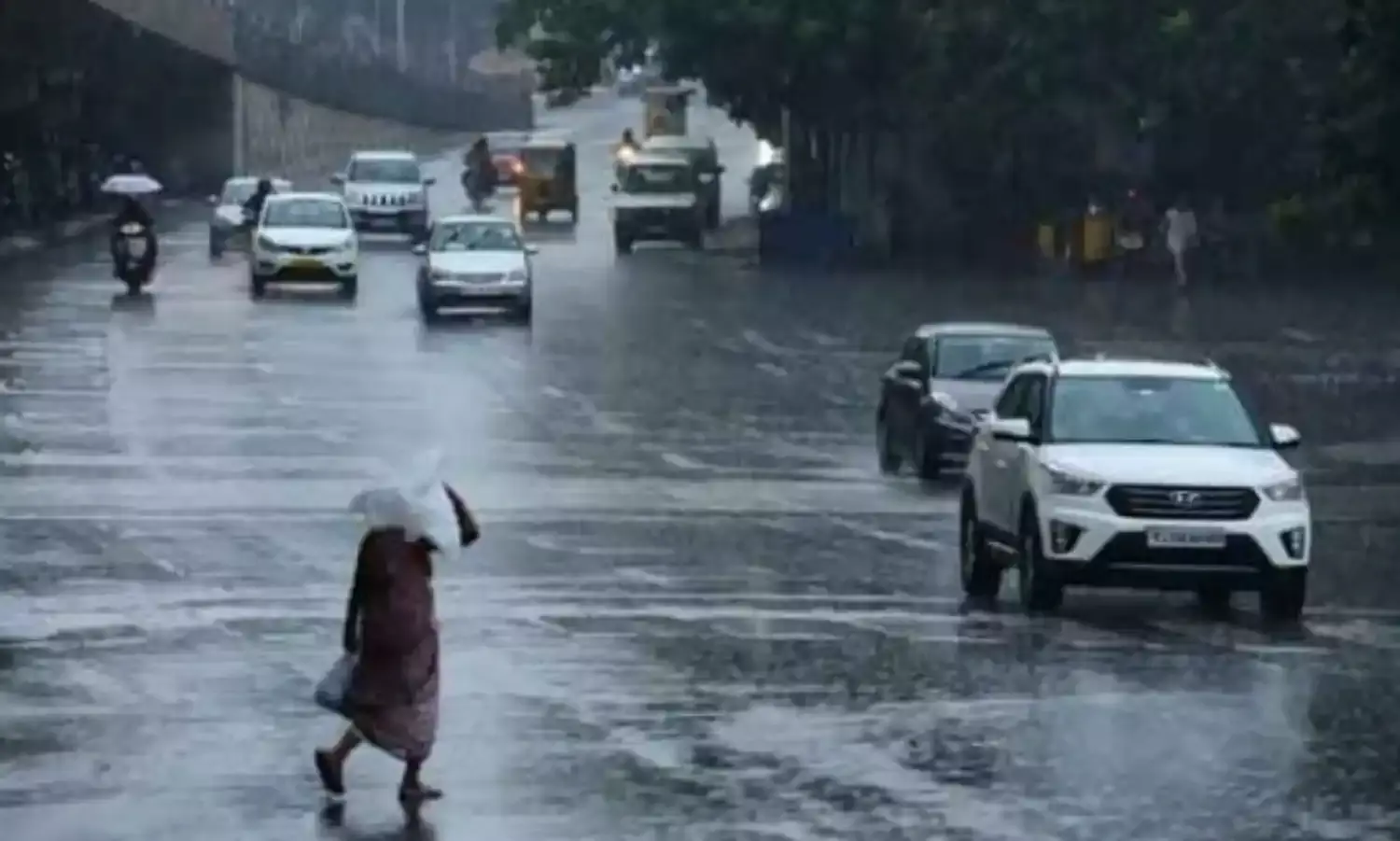 Hyderabad : హైదరాబాద్లో వడగళ్ల వాన Hyderabad : హైదరాబాద్లో వడగళ్ల వాన