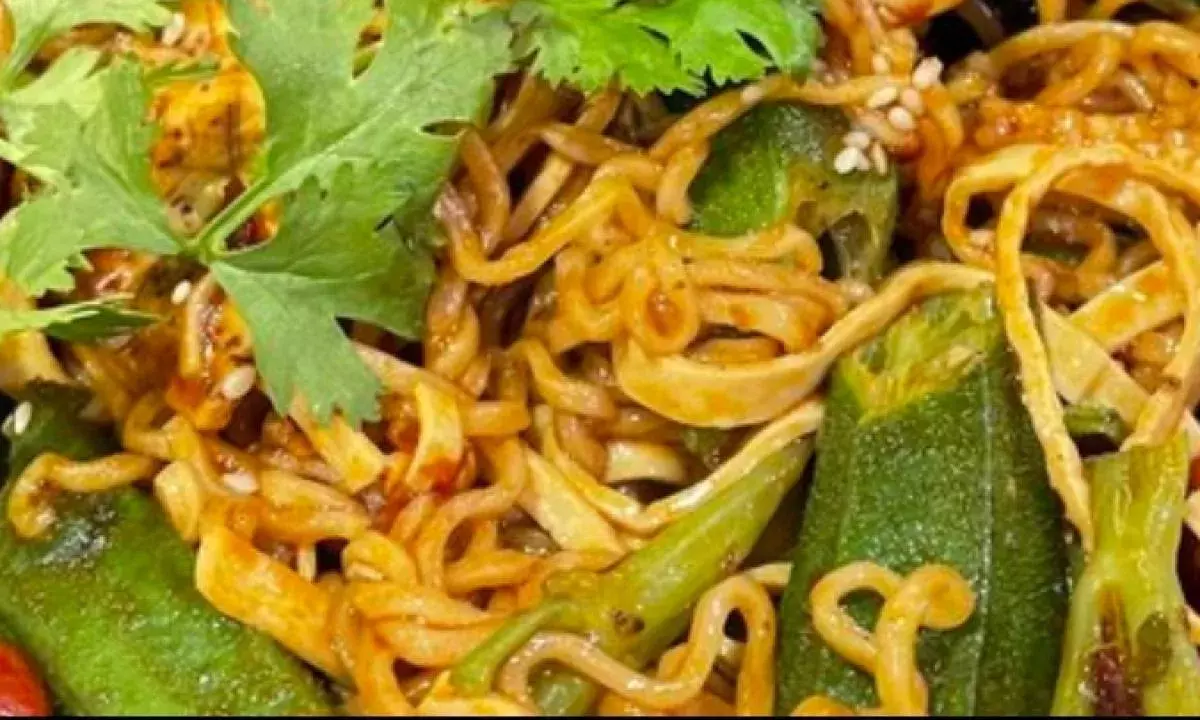 Myanmar: బెండకాయ నూడుల్స్ ట్రై చేశారా....! Myanmar: బెండకాయ నూడుల్స్ ట్రై చేశారా....!