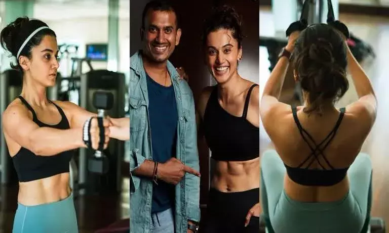 Tapsee Pannu: ఆరుపలకలు పట్టేసింది...