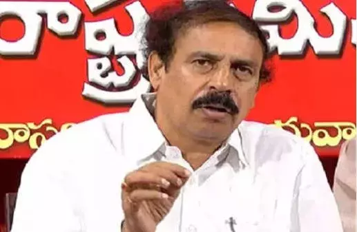 AP : సీపీఐ రాష్ట్ర కార్యదర్శి రామకృష్ణ అరెస్ట్ AP : సీపీఐ రాష్ట్ర కార్యదర్శి రామకృష్ణ అరెస్ట్