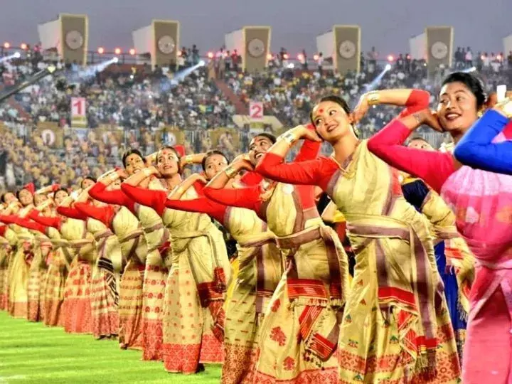 గిన్నిస్కు ఎక్కిన అస్సాం నృత్యం గిన్నిస్కు ఎక్కిన అస్సాం నృత్యం