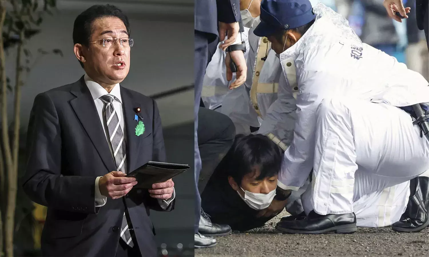 Japan: జపాన్ ప్రధానిపై బాంబుదాడి.. Japan: జపాన్ ప్రధానిపై బాంబుదాడి..