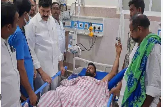 AP : ఆసుపత్రిలో సైనికుడిపై దాడి