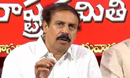 వివేకా హత్య కేసుపై జగన్‌  స్పందించాలి : సీపీఐ రామకృష్ణ