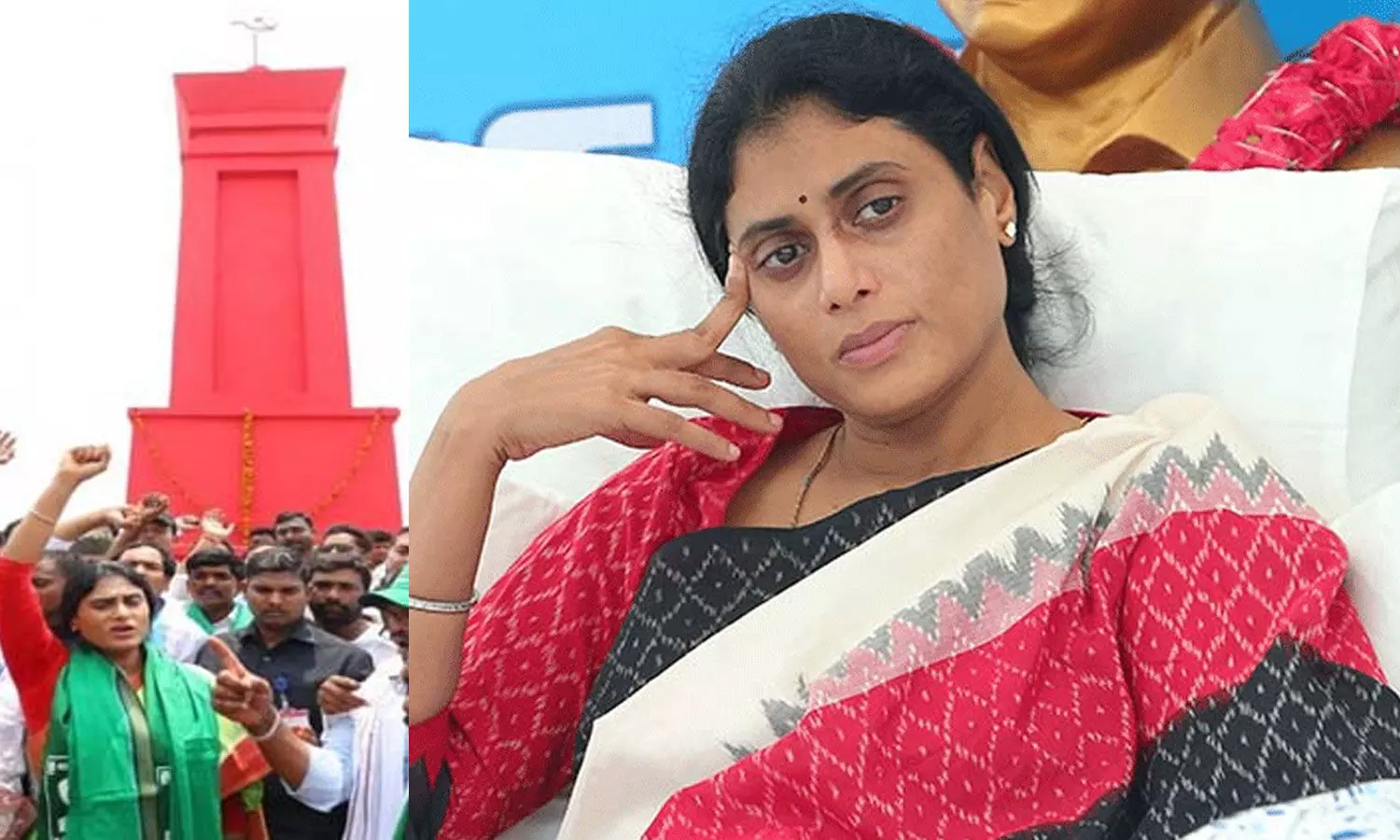 పాపం షర్మిలక్క.. మళ్లీ బుక్కయ్యింది.. పాపం షర్మిలక్క.. మళ్లీ బుక్కయ్యింది..