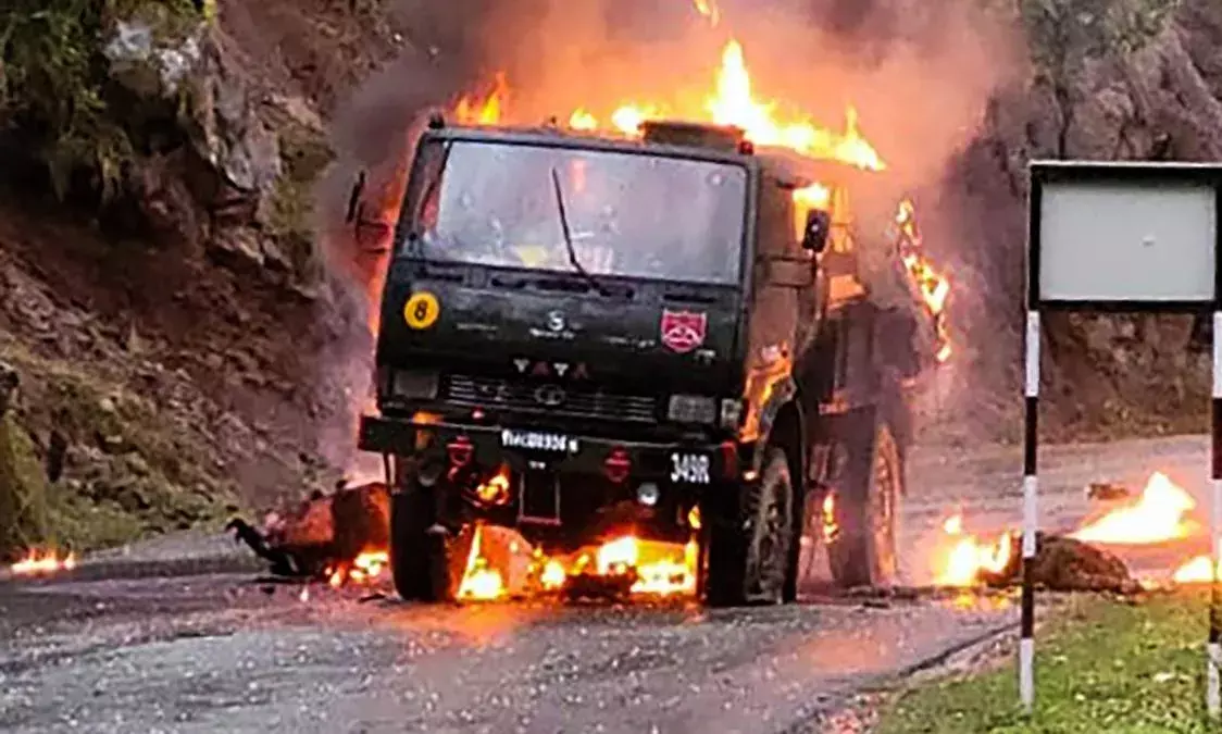 పూంచ్ ఉగ్రదాడిలో చైనా బుల్లెట్ల వాడటం