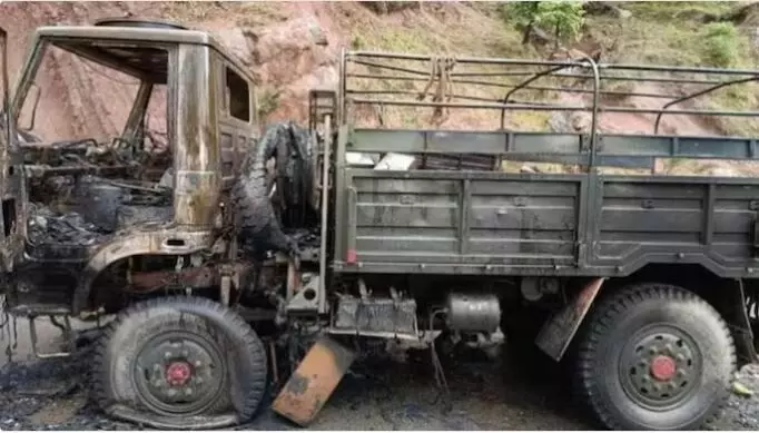 Terror Attack : పూంచ్ ఉగ్రదాడిలో.. చైనా బుల్లెట్లు, పాకిస్థాన్ తీవ్రవాదులు Terror Attack : పూంచ్ ఉగ్రదాడిలో.. చైనా బుల్లెట్లు, పాకిస్థాన్ తీవ్రవాదులు