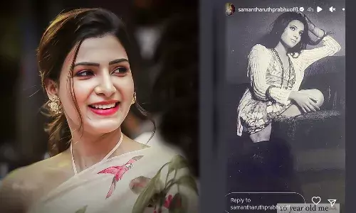 16 ఏళ్ల వయసులో.. సమంత ఇన్స్టా పోస్ట్ వైరల్ 16 ఏళ్ల వయసులో.. సమంత ఇన్స్టా పోస్ట్ వైరల్